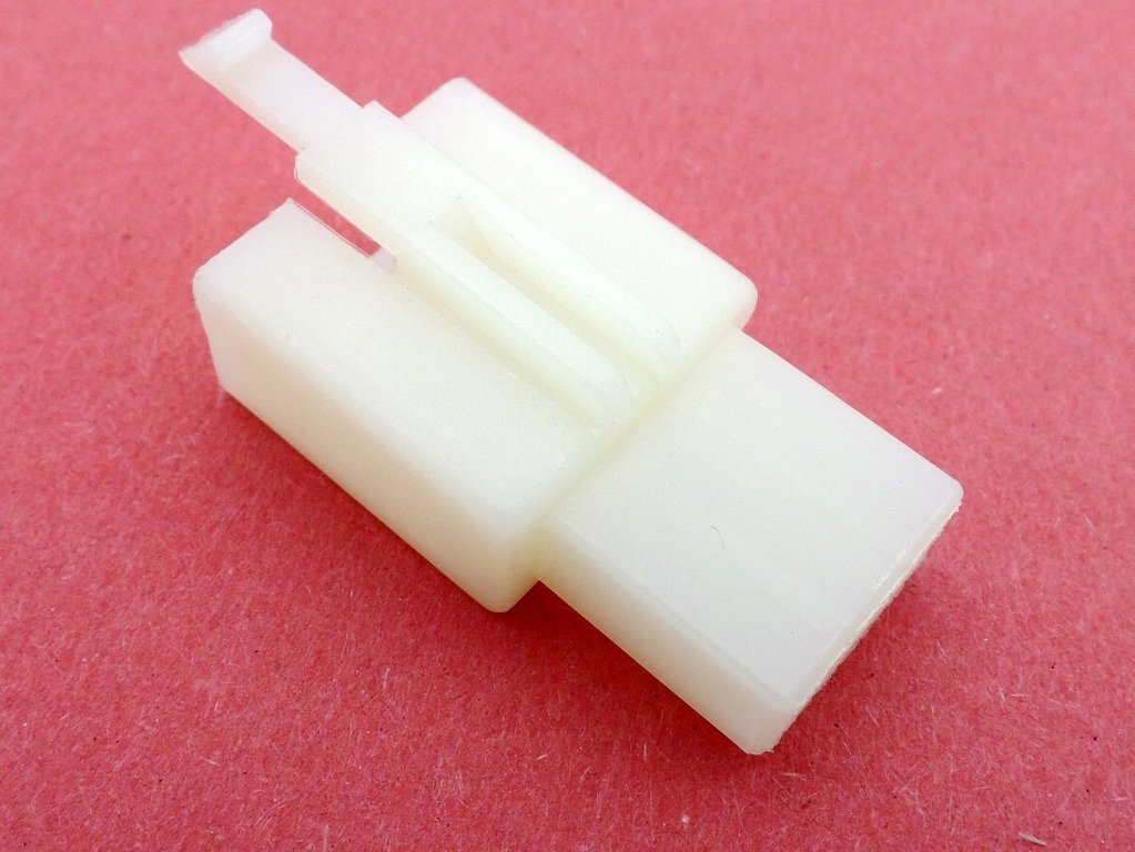 Connector 2.8mm 3 Way Cream MTW Motorcycle Wiring Loom L-33 - Image 2
