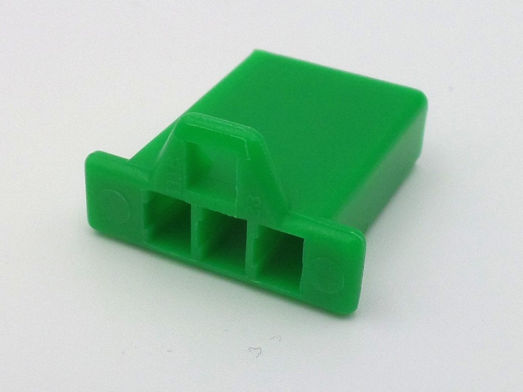 Connector 2.8mm 3 Way Green MTW Motorcycle Wiring Loom E-3 - Image 3