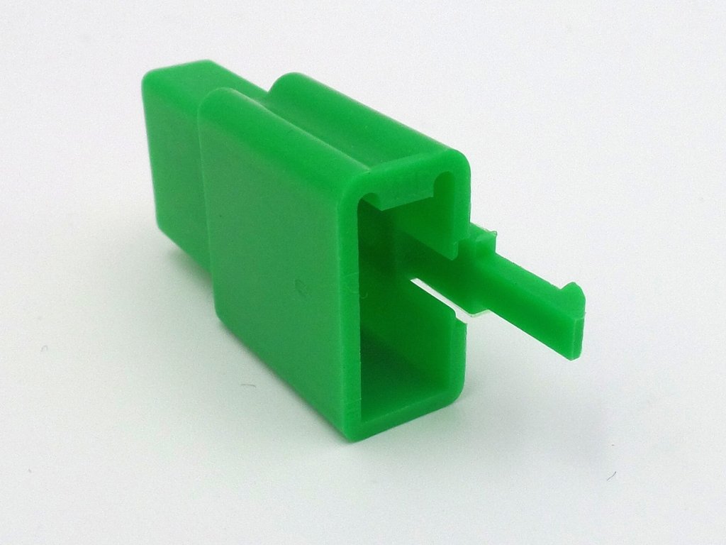 Connector 2.8mm 3 Way Green MTW Motorcycle Wiring Loom E-3 - Image 2