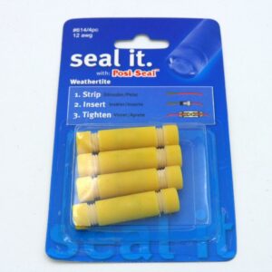 Posi-Seal PL614 Yellow Weatherproof Cable Connectors 4 Pack J-8