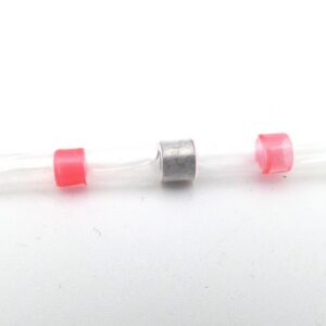 Terminal Red heat shrink solder butt 0.5mm² - 1.5mm² N-8