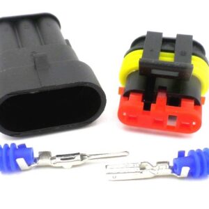 3 way superseal male connector set