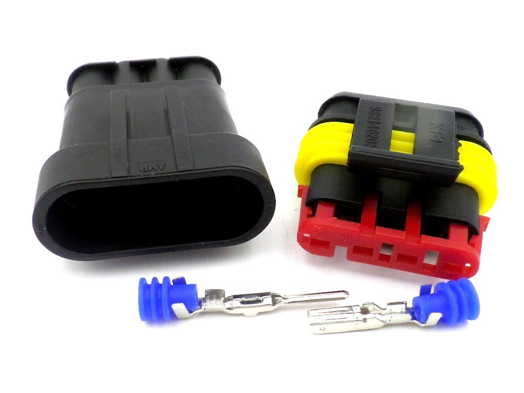 4 way superseal male connector set