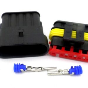 6 way amp superseal male connector set
